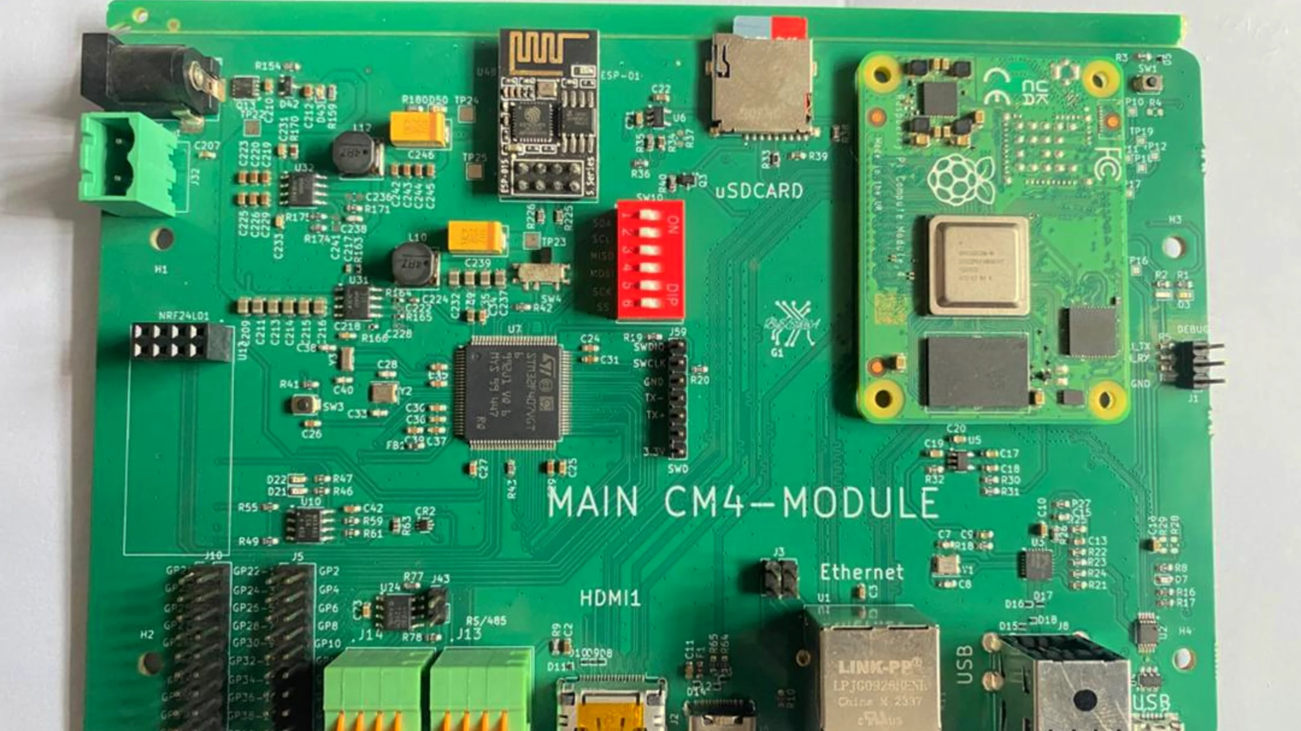 Squared Main CM4 module board